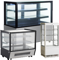 ics pacific display fridge